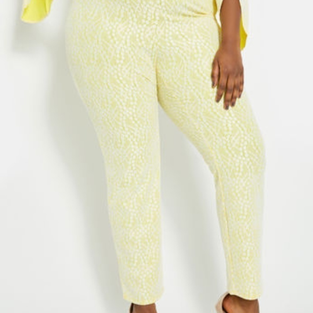 BONDED LACE SKINNY PANT Size 10/12
